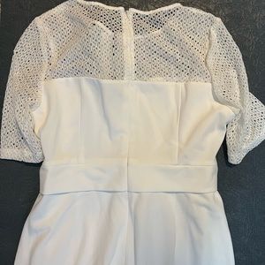 Elegant and beautiful DKNY Ivory Jumpsuit